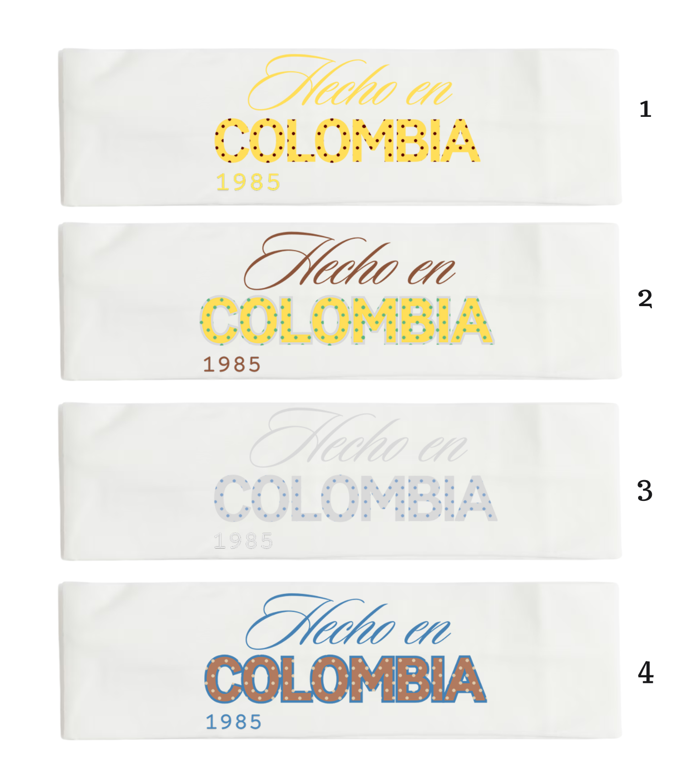 White Headbands