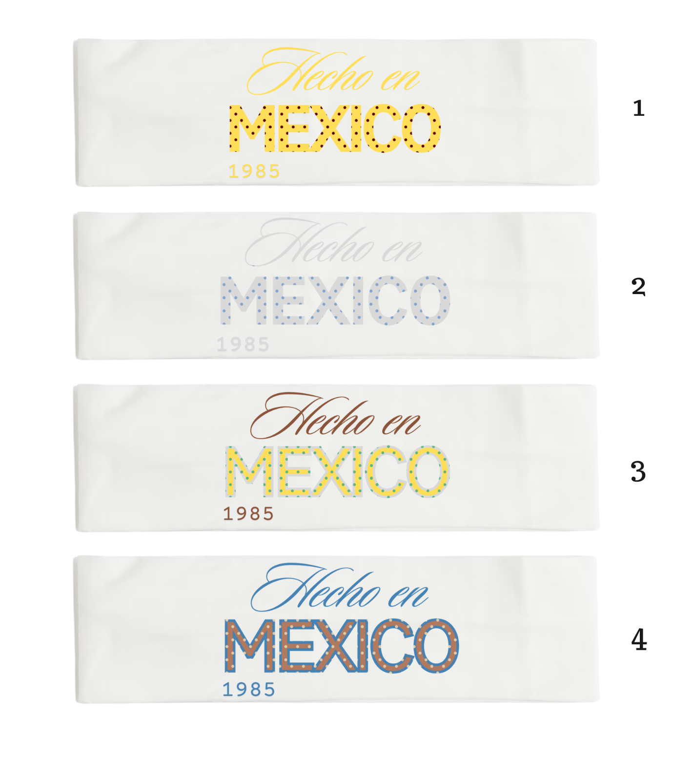 White Headbands