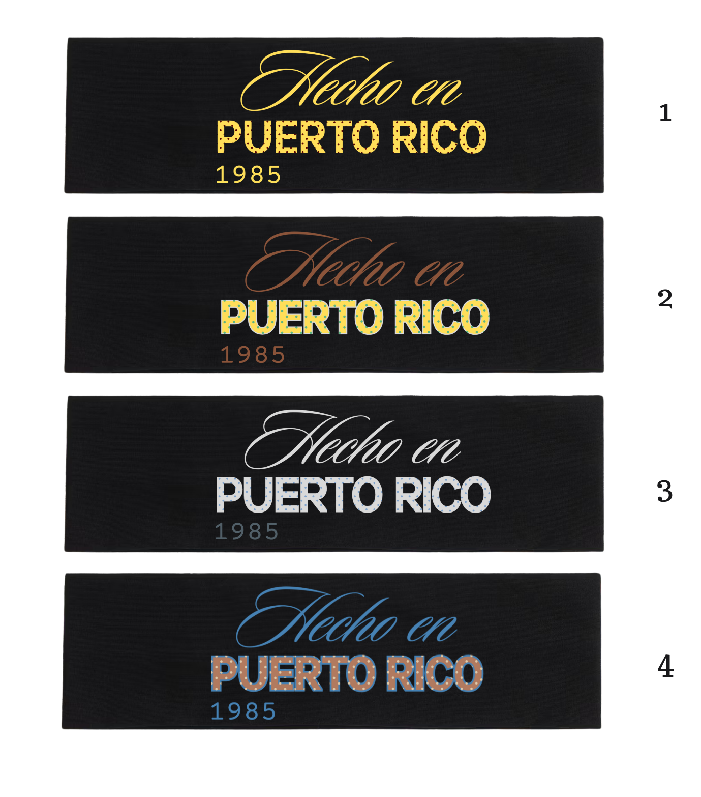 Black Headbands