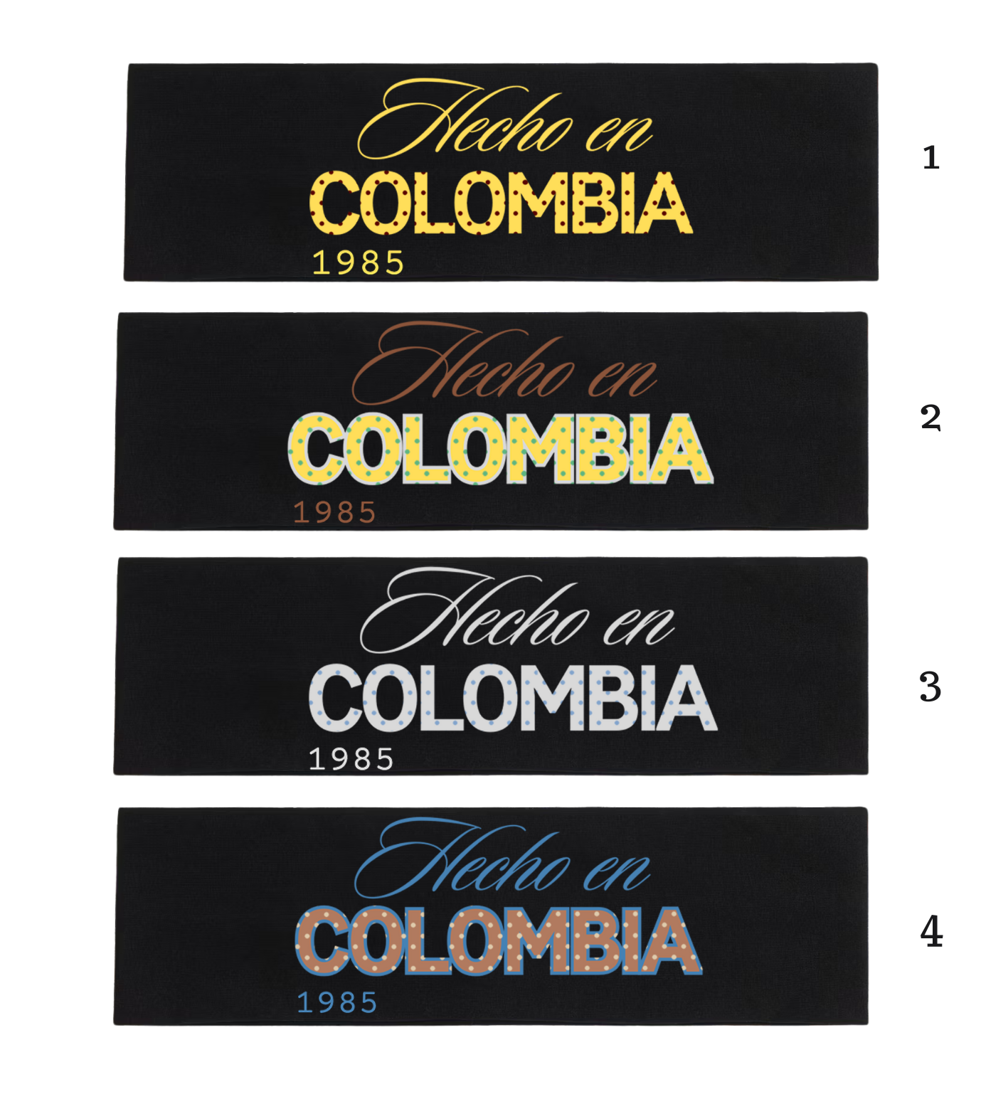 Black Headbands