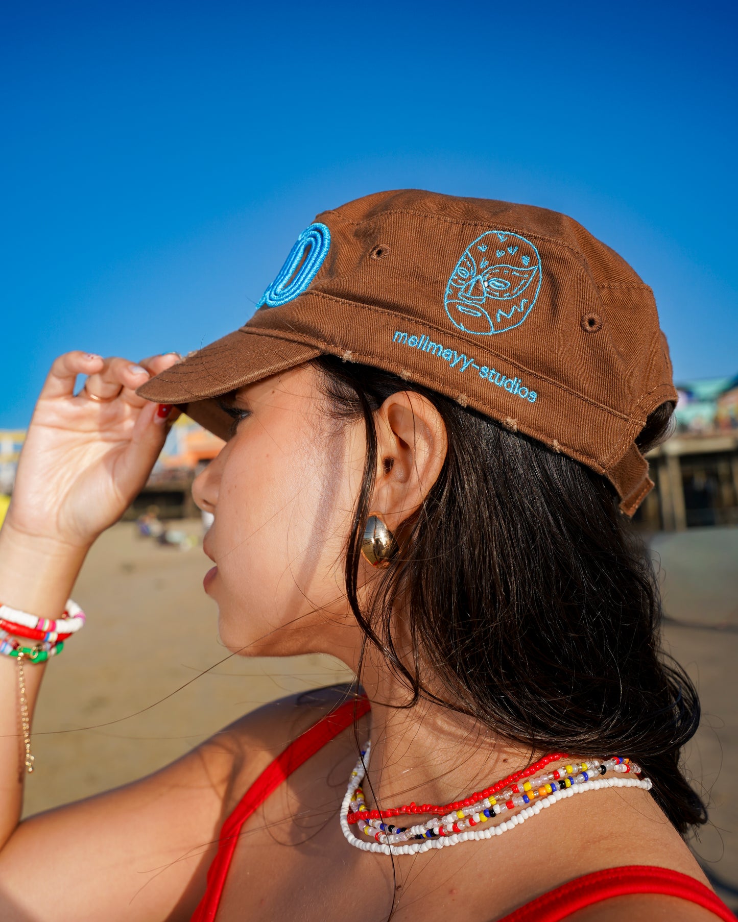 Mexico Brown Cap