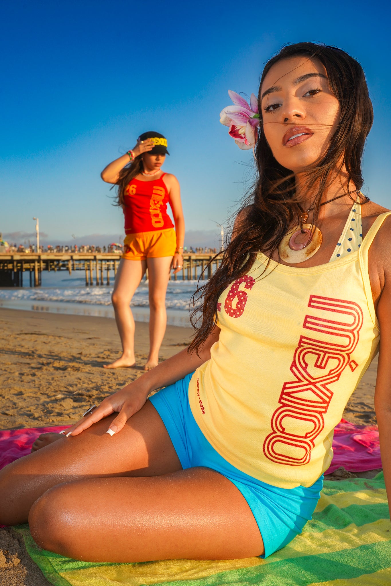 Yellow Mexico Tank Top