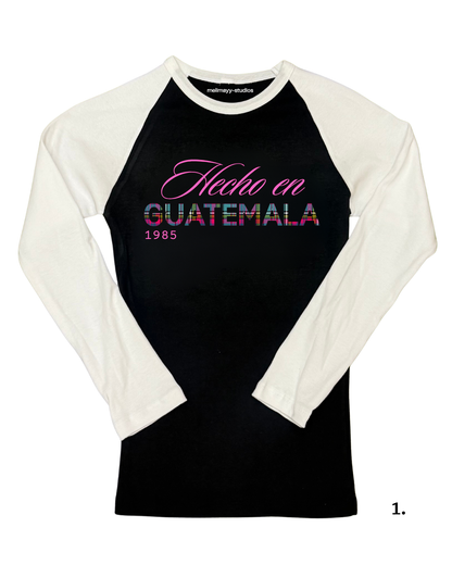 Guatemala Plaid tees