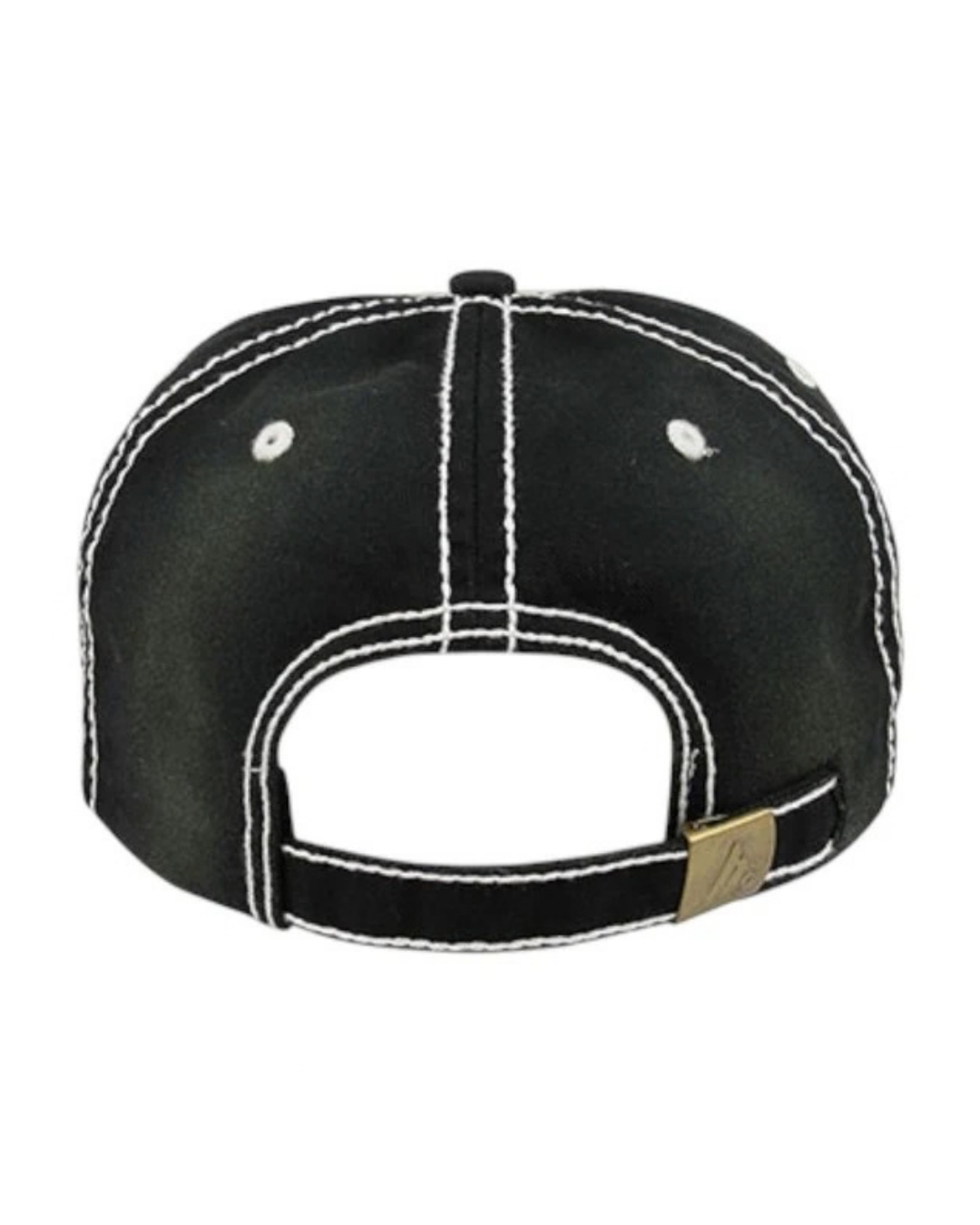 Black distressed Mexico hat