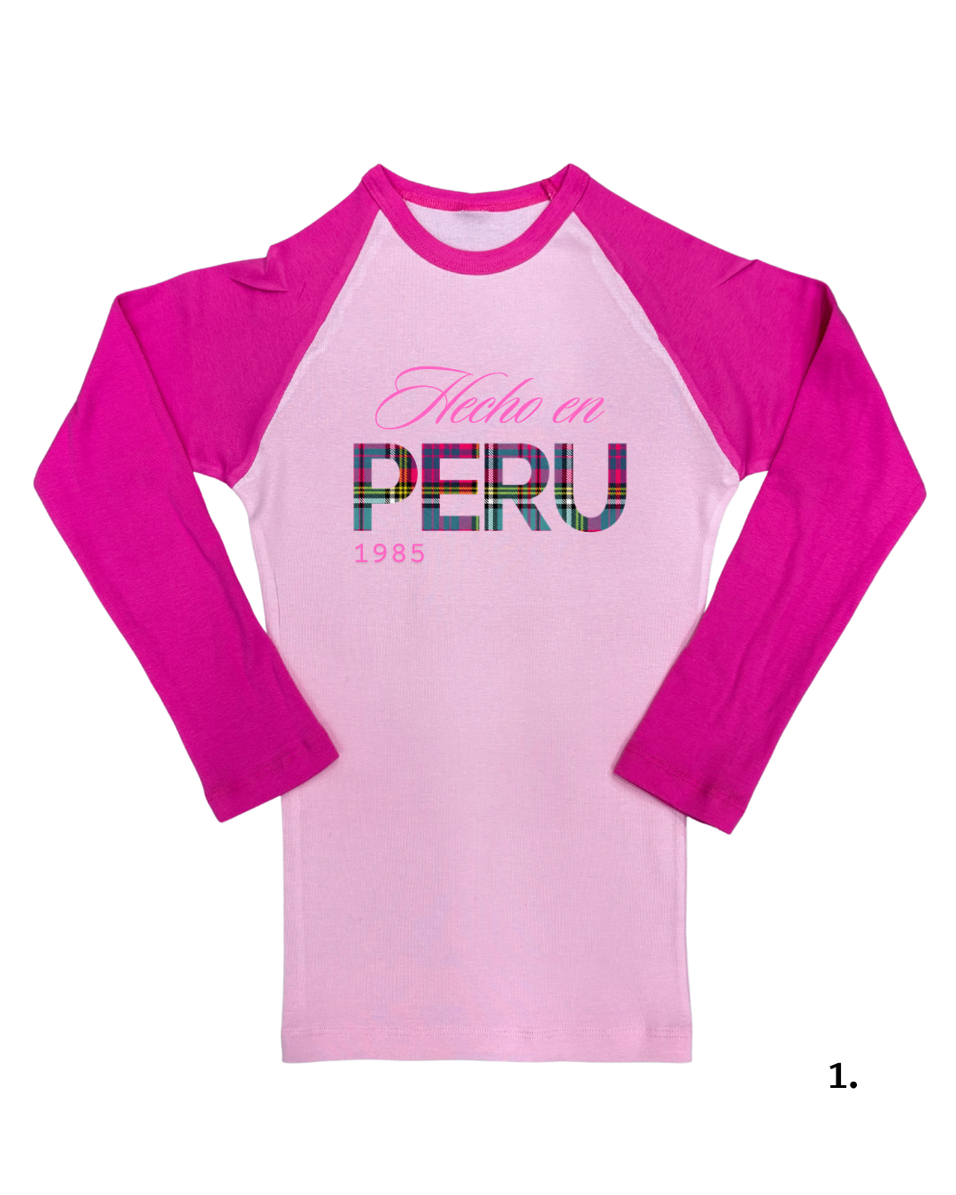 Peru Plaid tees