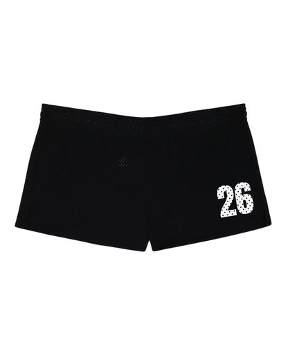 Black Mexico Mesh shorts