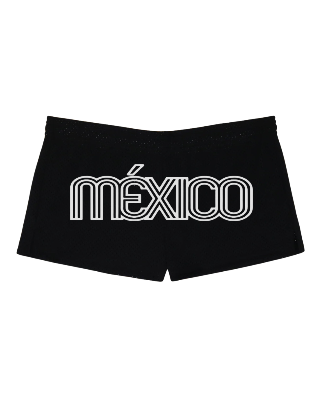 Black Mexico Mesh shorts