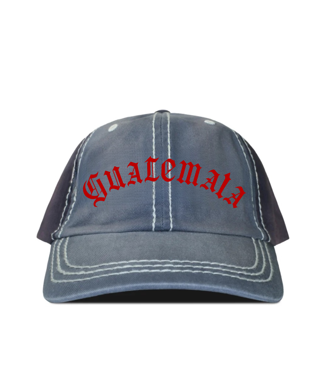 Blue distressed Guatemala hat