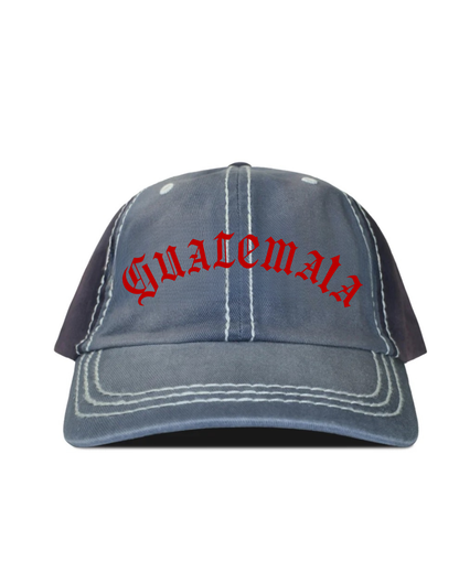 Blue distressed Guatemala hat