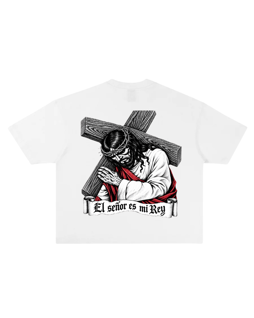 El señor es mi rey graphic tee