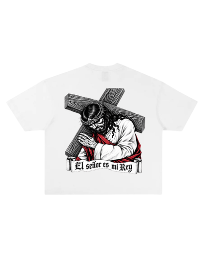 El señor es mi rey graphic tee