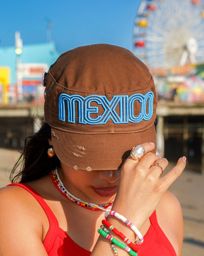 Mexico Brown Cap