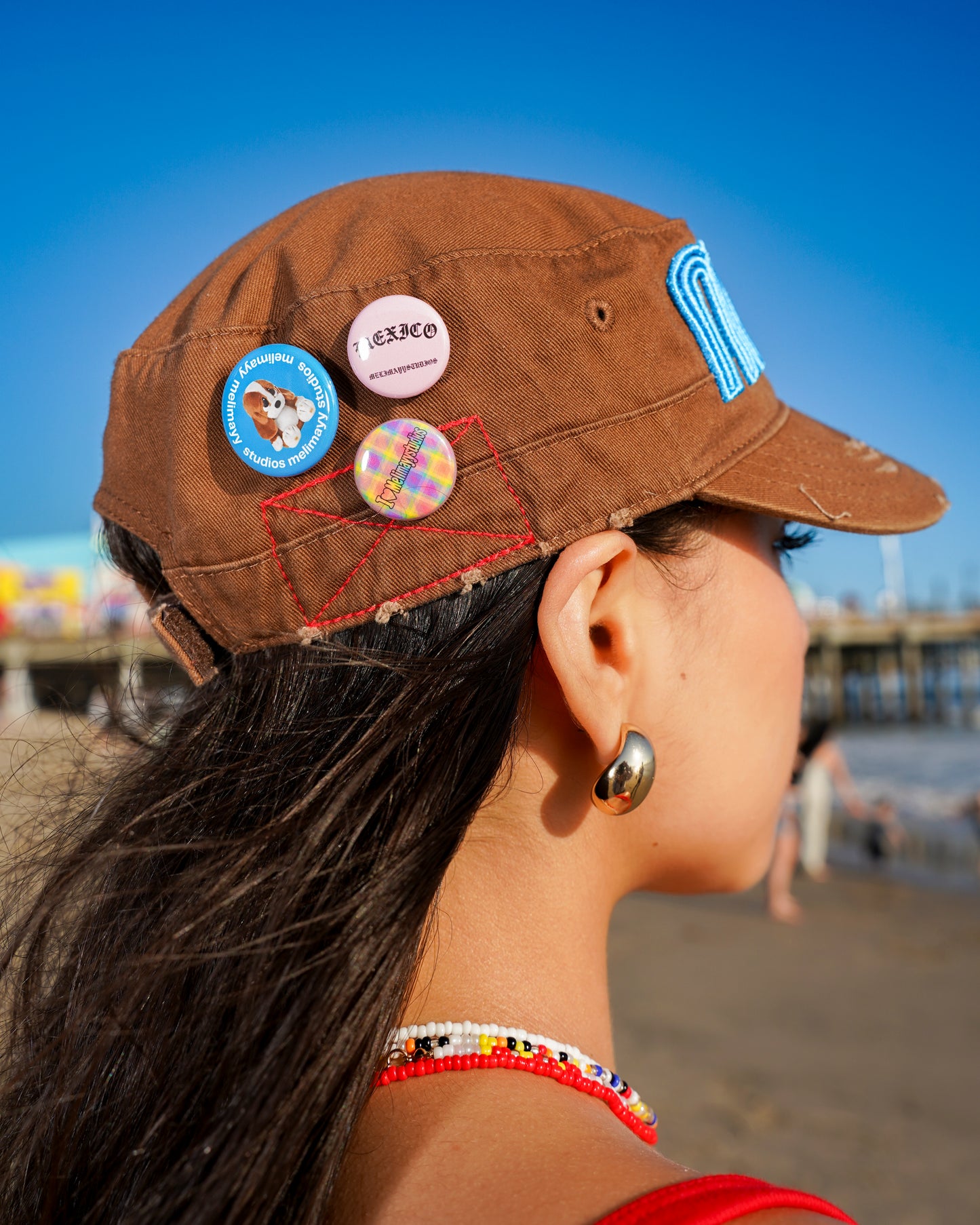 Mexico Brown Cap