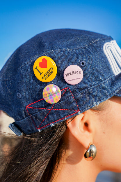 Mexico Denim Cap